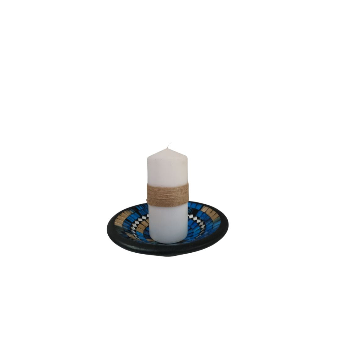 Handcrafted Mosaic Bowls – Coastal-Inspired Colour Range Ocean Blue Melody