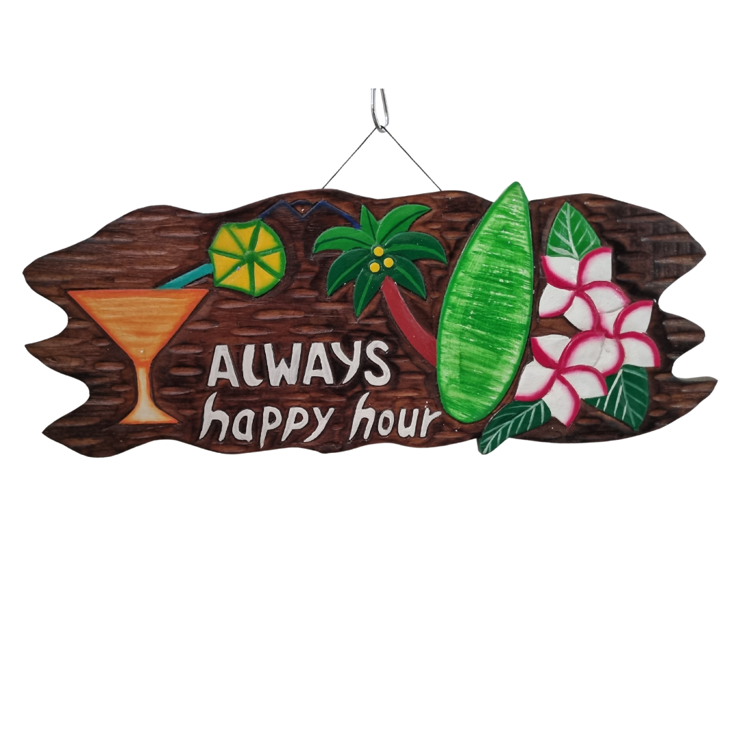Tiki Bar Decorative Wall Art