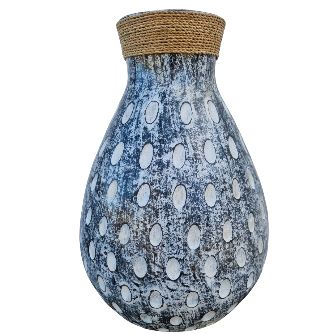 Black Tones Ceramic Vase
