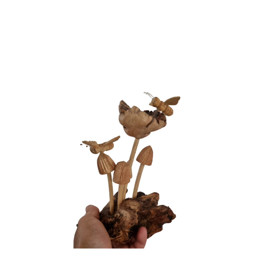 Parasite Art Wood Carvings