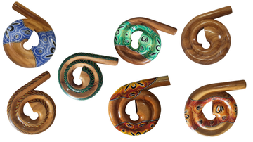 Decorative numbers with spiral designs and colorful patterns on a white background