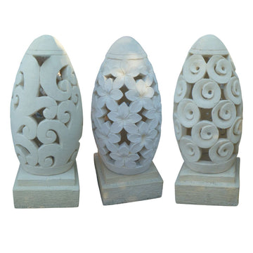 Concrete Garden Lanterns – Dome Collection