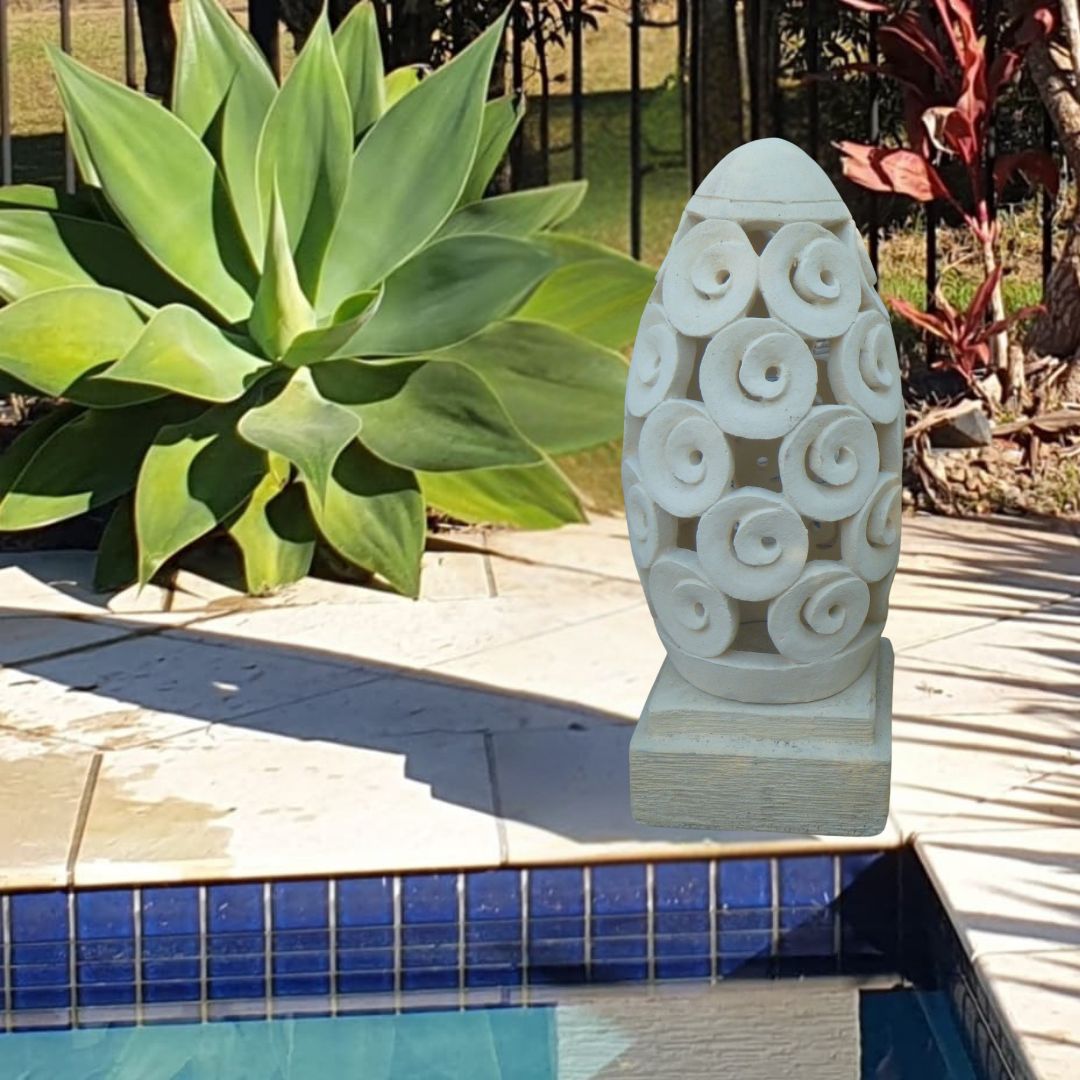 Concrete Garden Lanterns – Dome Collection