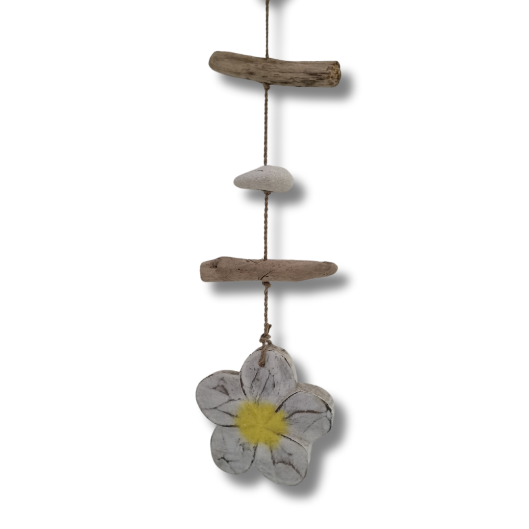 close up photo of the daisy style hanging 