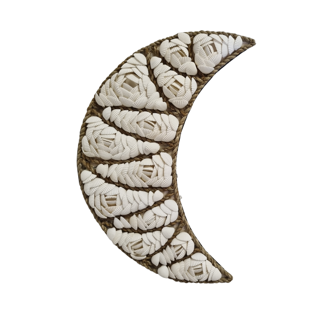 CresenShell Wall Art White