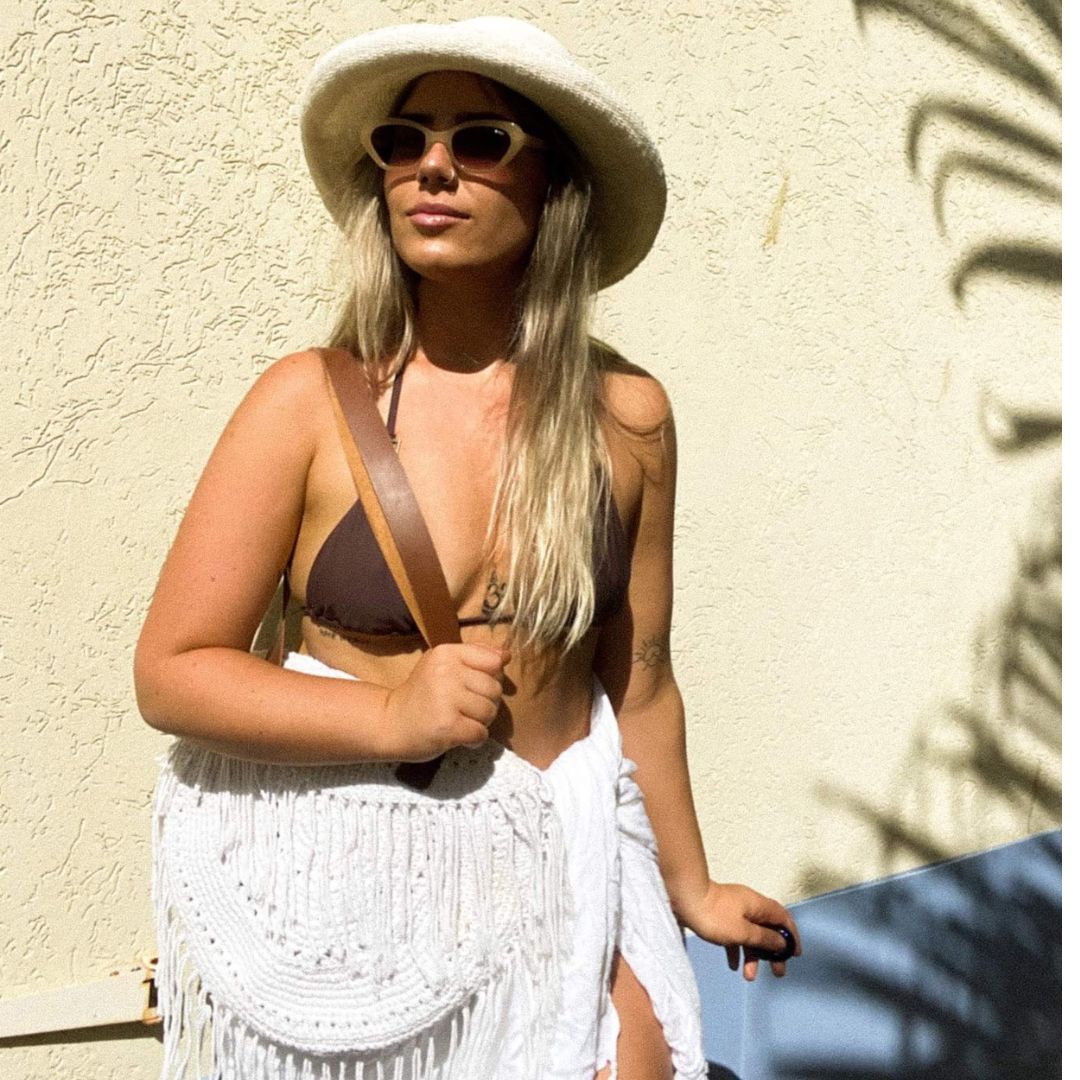 Boho Macrame Shoulder Bag Style1 