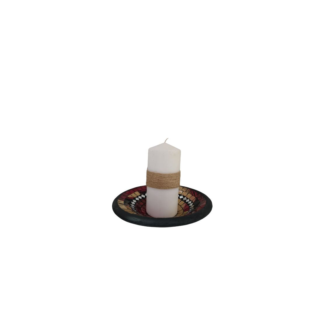 Handcrafted Mosaic Bowls – Coastal-Inspired Colour Range Majestic Red Melody