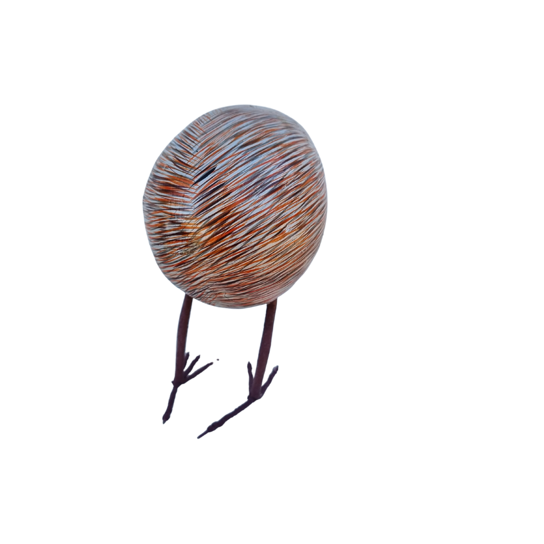 Wooden Kiwi Bird Statue - Azure Decor