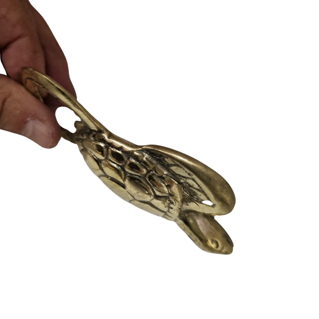 Brass Bottle Opener Turtle Design