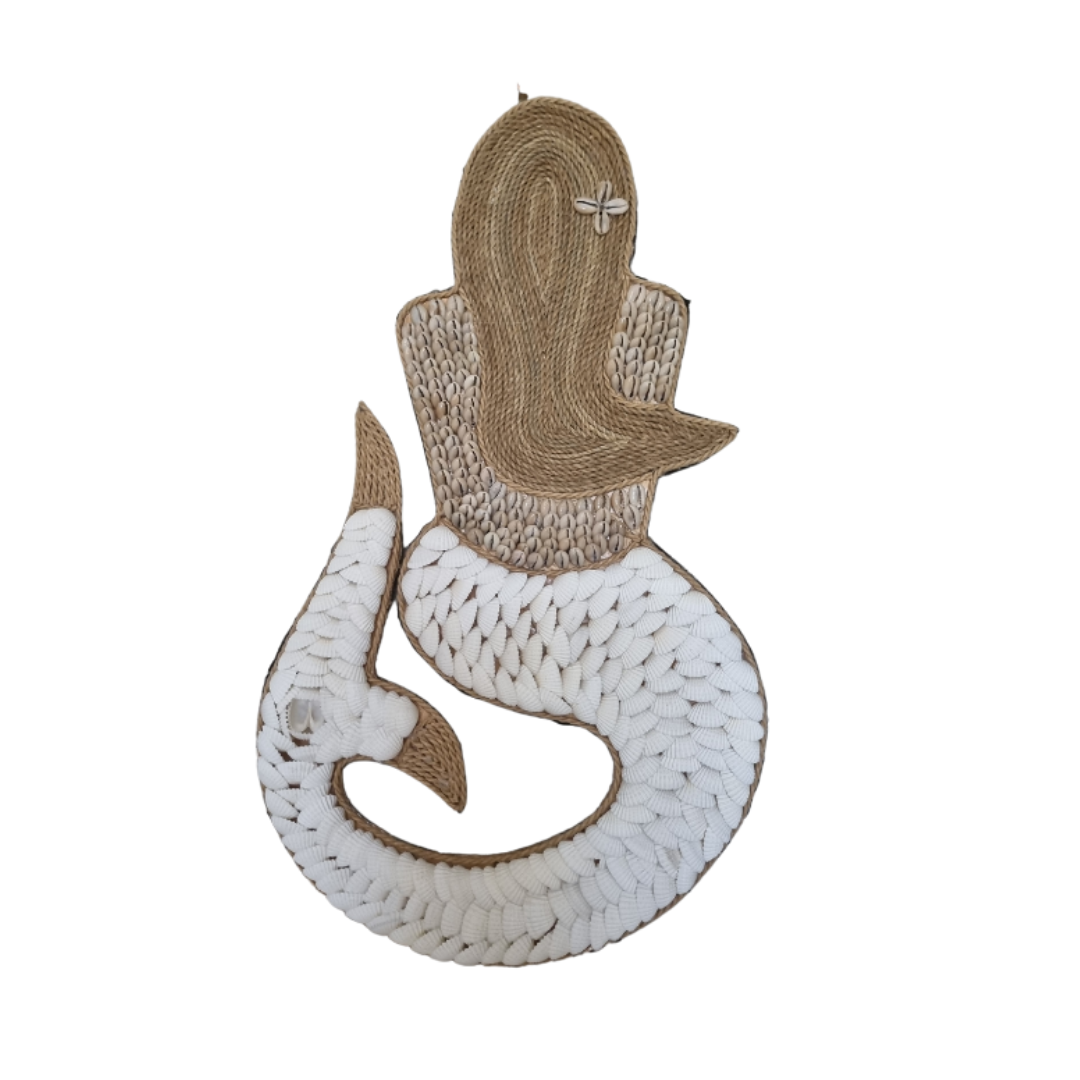 Mermaid Shell Wall Hanging style 2