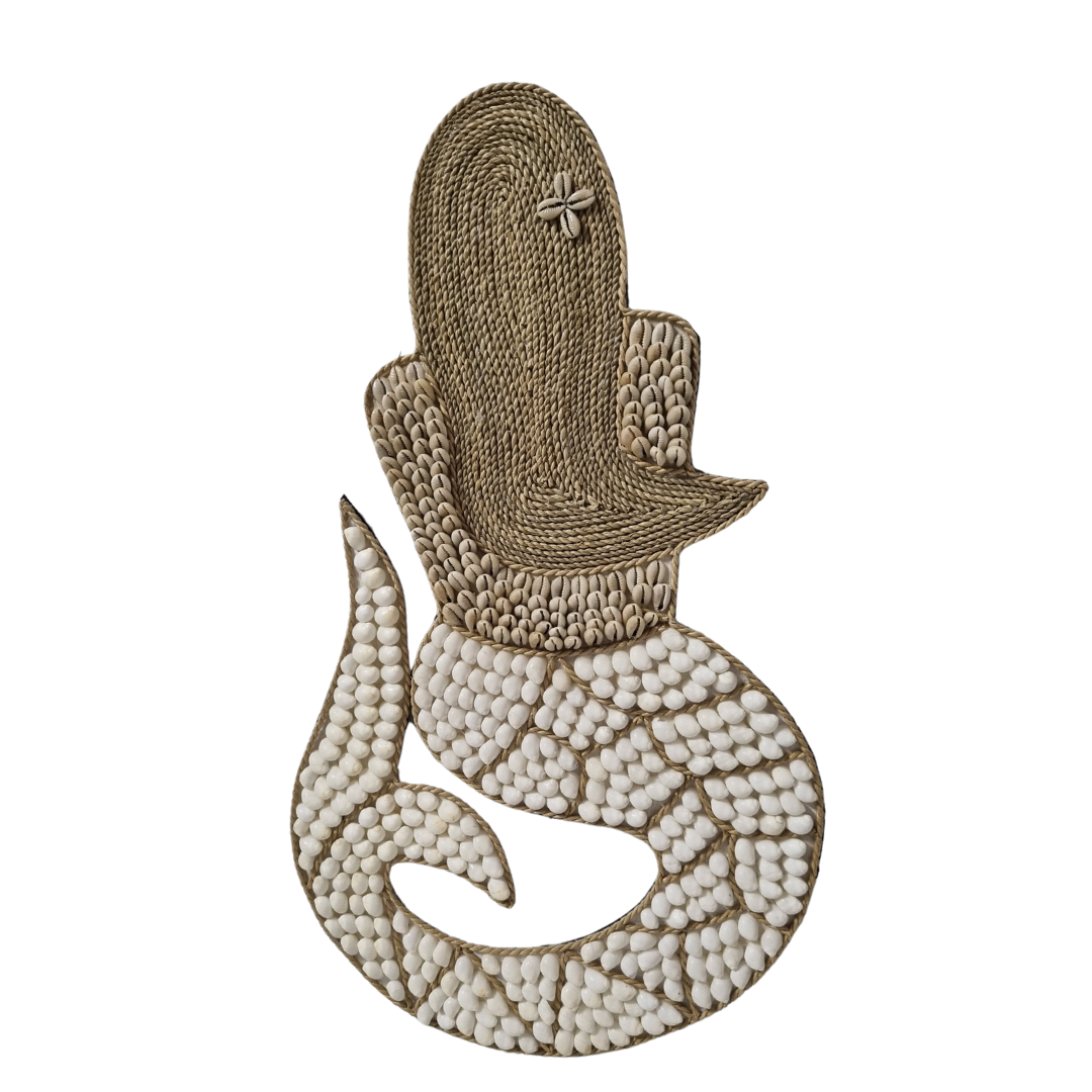 Mermaid Shell Wall Hanging