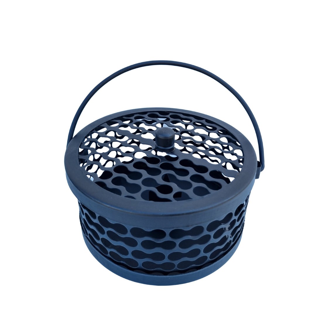 Metal Mosquito Coil Holders Black