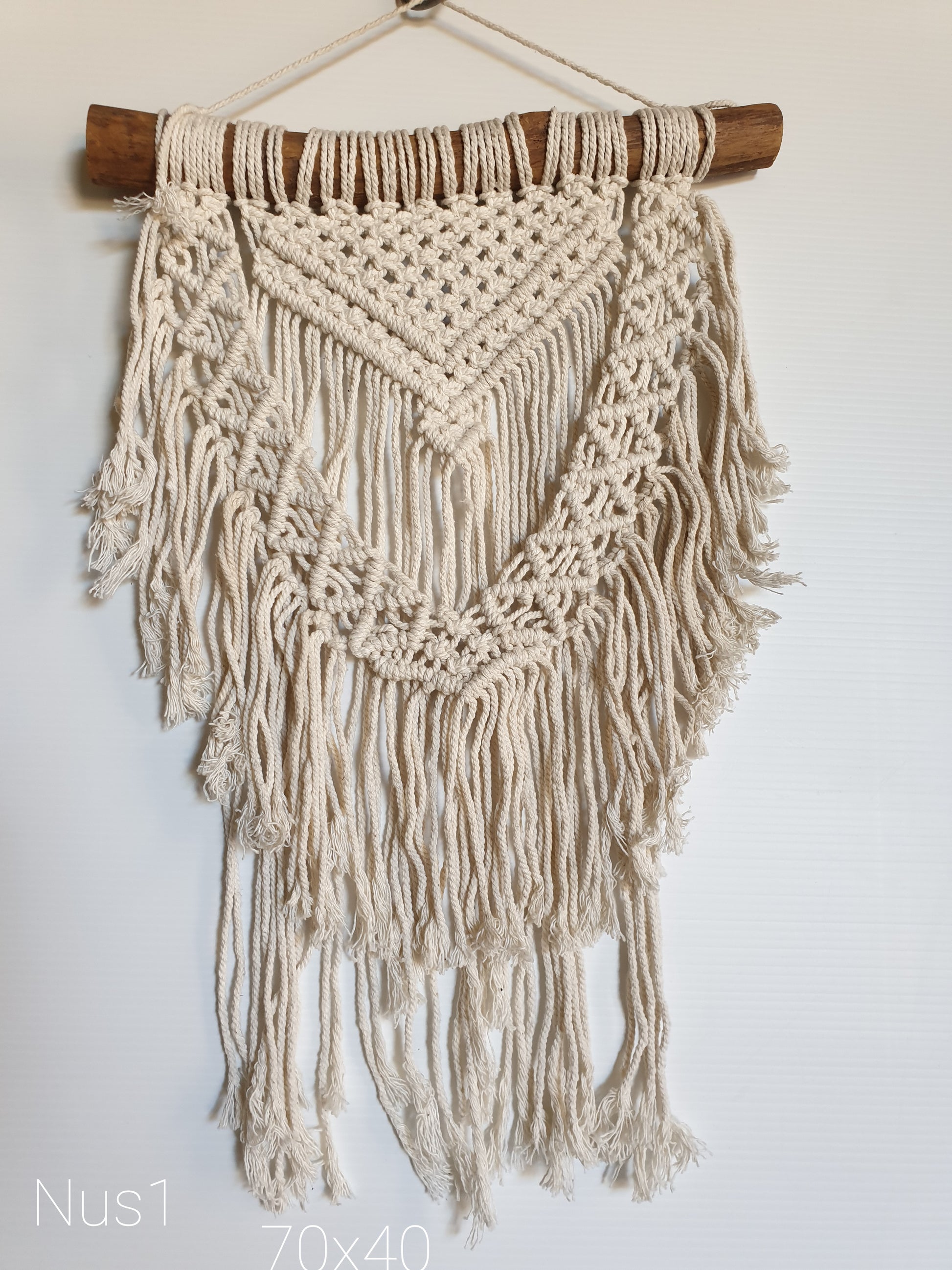 Boho Chic Macrame Wall Hanging NUS1