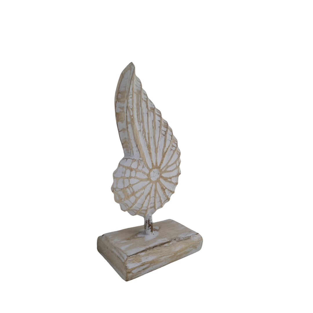 Nautical Decor Conch Shell On Stand