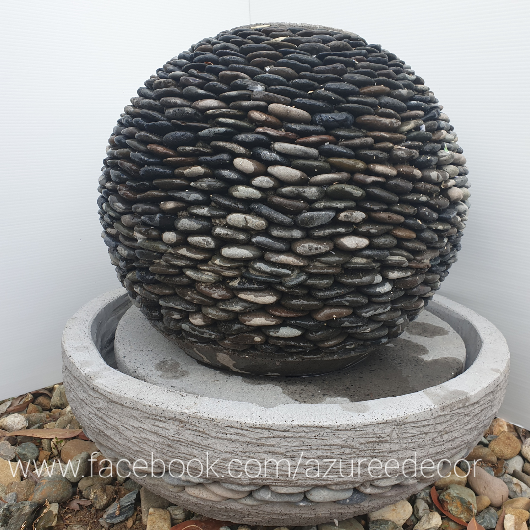 Pebble Round Ball Water Fountain