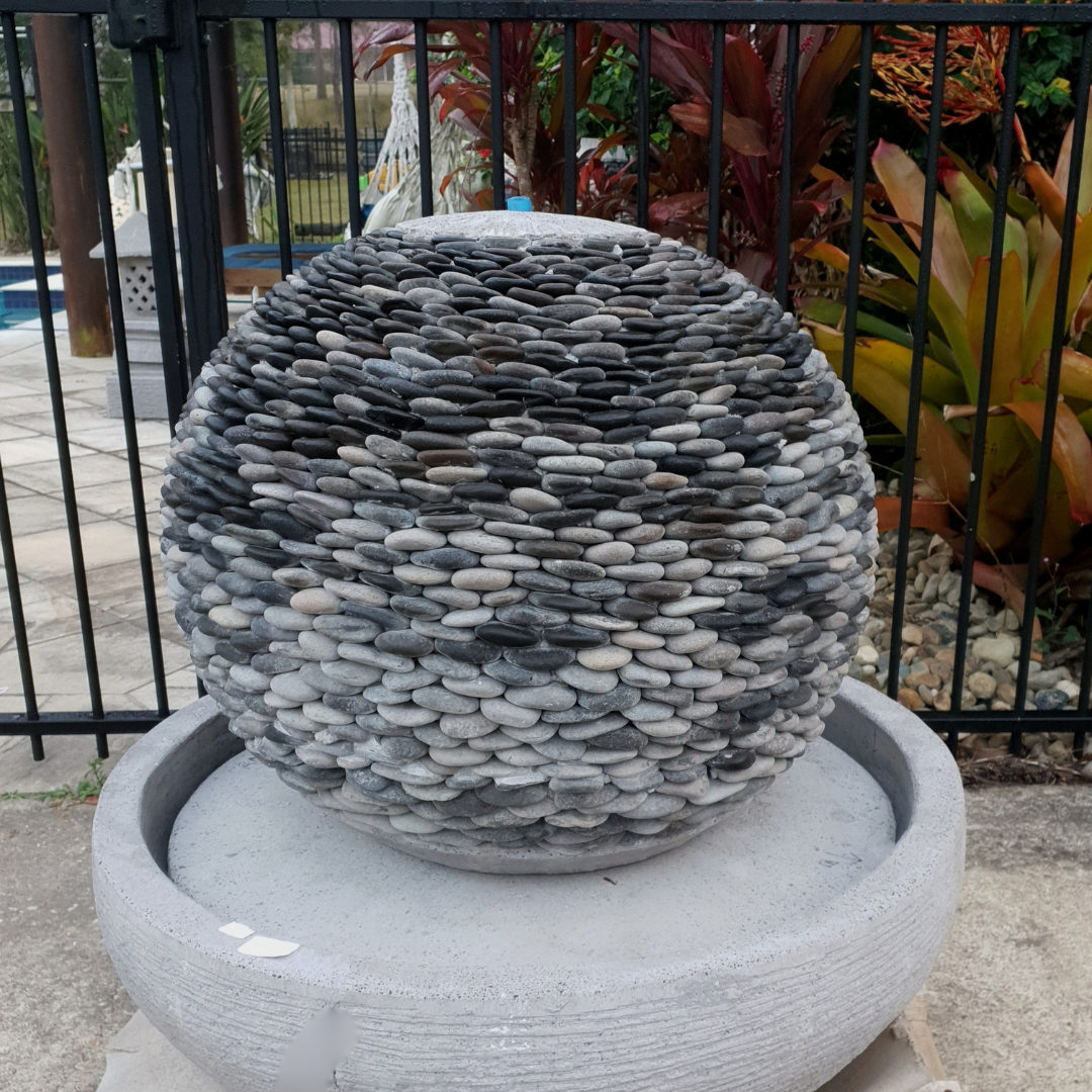 Pebble Round Ball Water Fountain