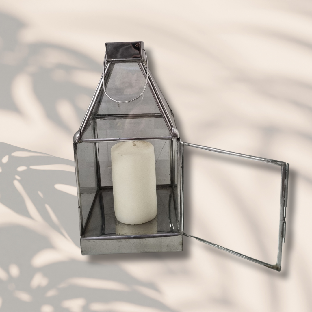 Silver Metal Lanterns (SMALL)