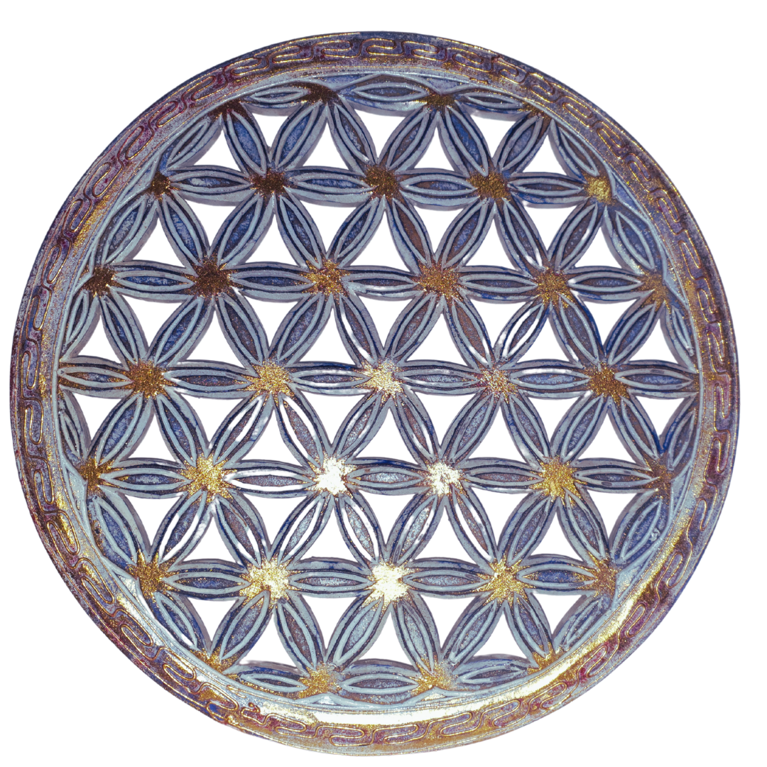 Flower Of Life The Unity of Everything (BLUE)