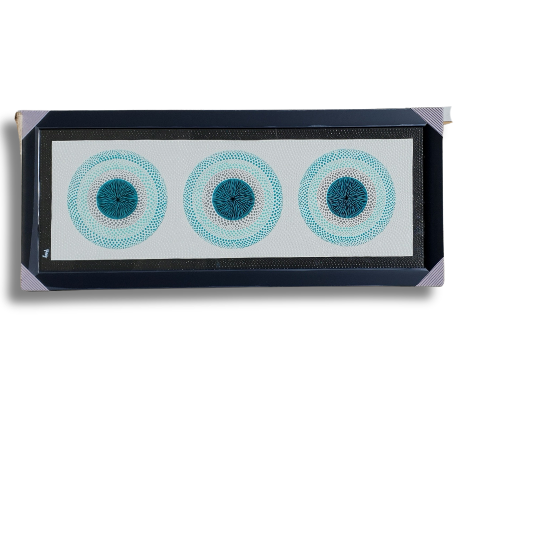 Decorative Spiral Pointillism Art Designs R003