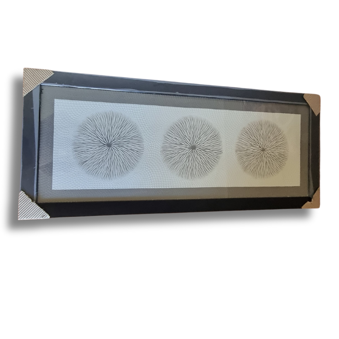 Decorative Spiral Pointillism Art Designs R004