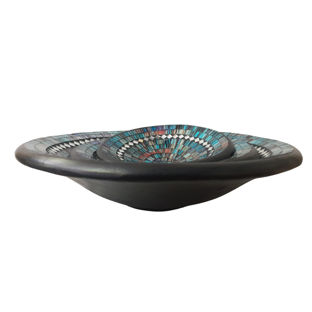 Vivid Mosaic Bowls Round