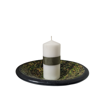 Verdant Harmony Mosaic Bowl