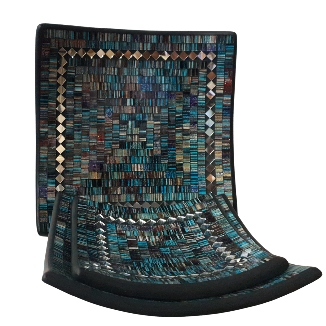 Vivid Mosaic Bowls Round-Square