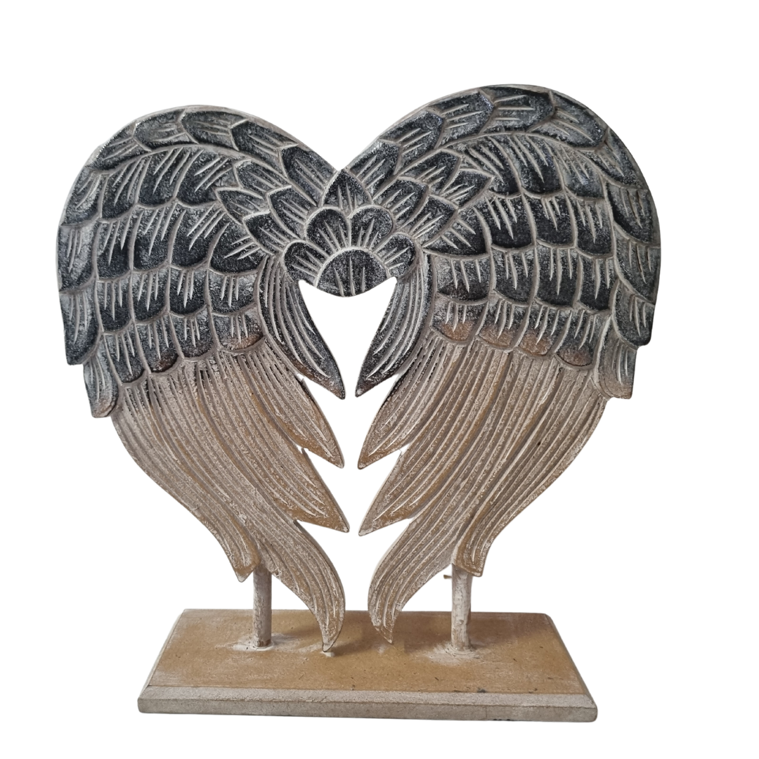 Display Angel Wings On Stand STYLE 3 
