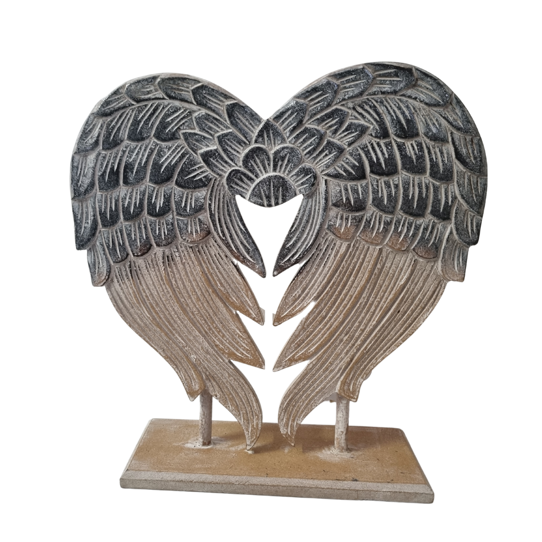 Display Angel Wings On Stand STYLE 3 