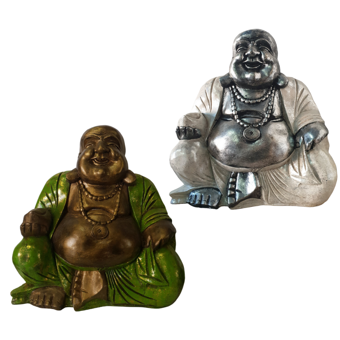 Green or White Happy Buddha 