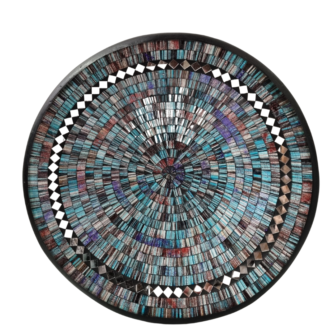 Vivid Mosaic Bowls Round