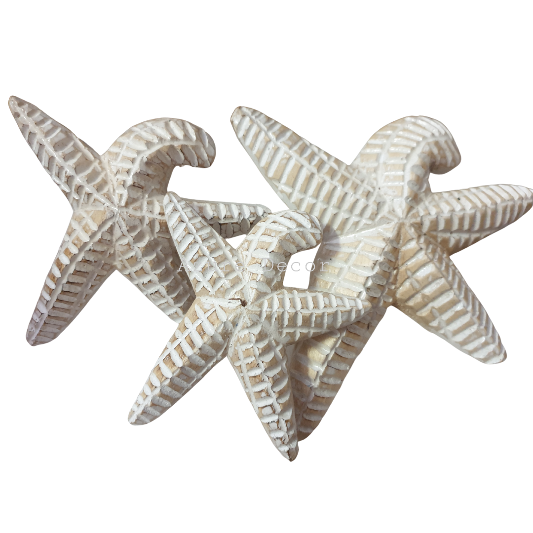 Wooden Star Fish Set