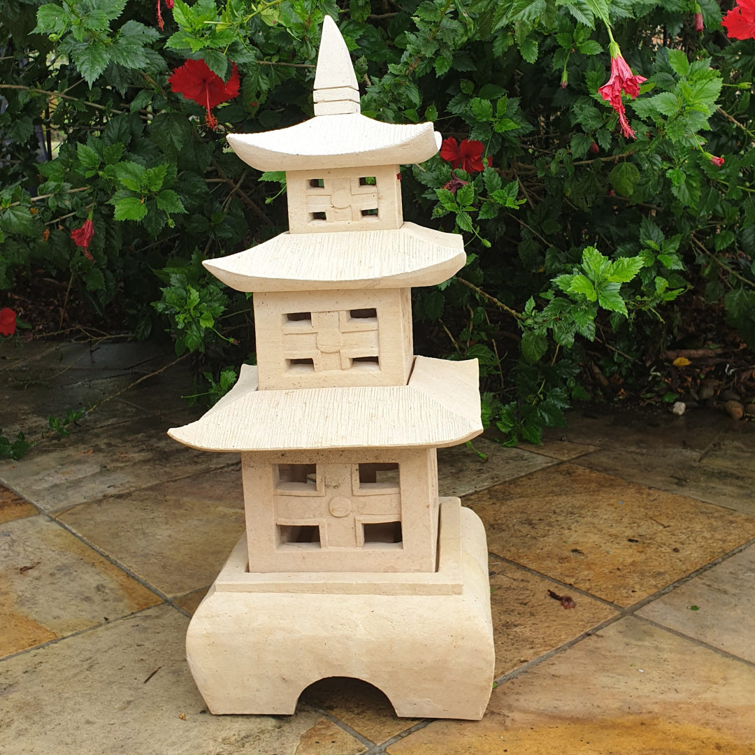 Garden Pagoda Limestone Carving