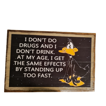 Wall Plague Sign Novety Design