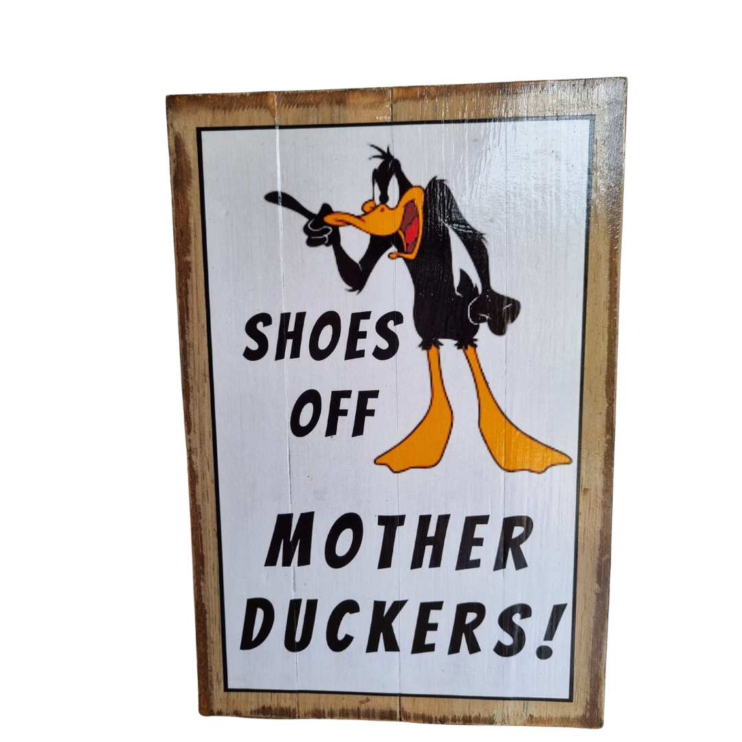 Wall Plague Sign Novety Design