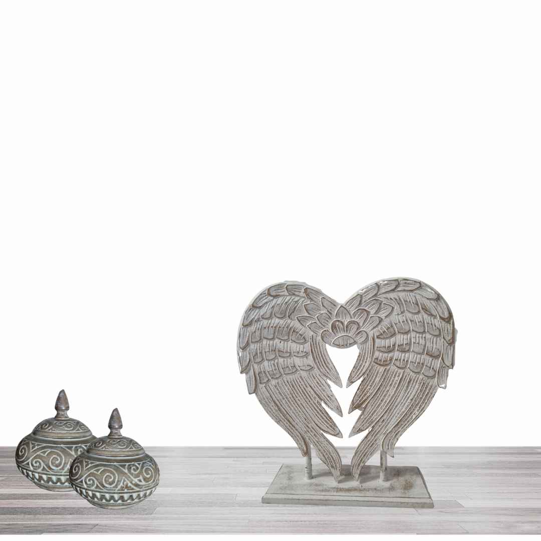 Display Angel Wings On Stand STYLE 2