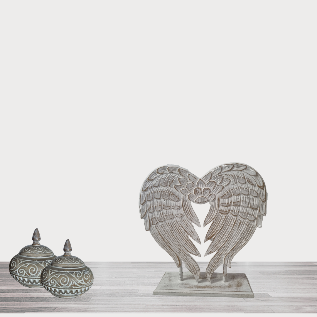 Display Angel Wings On Stand STYLE 2