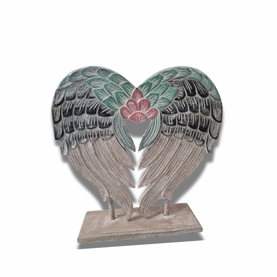 Display Angel Wings On Stand STYLE 1
