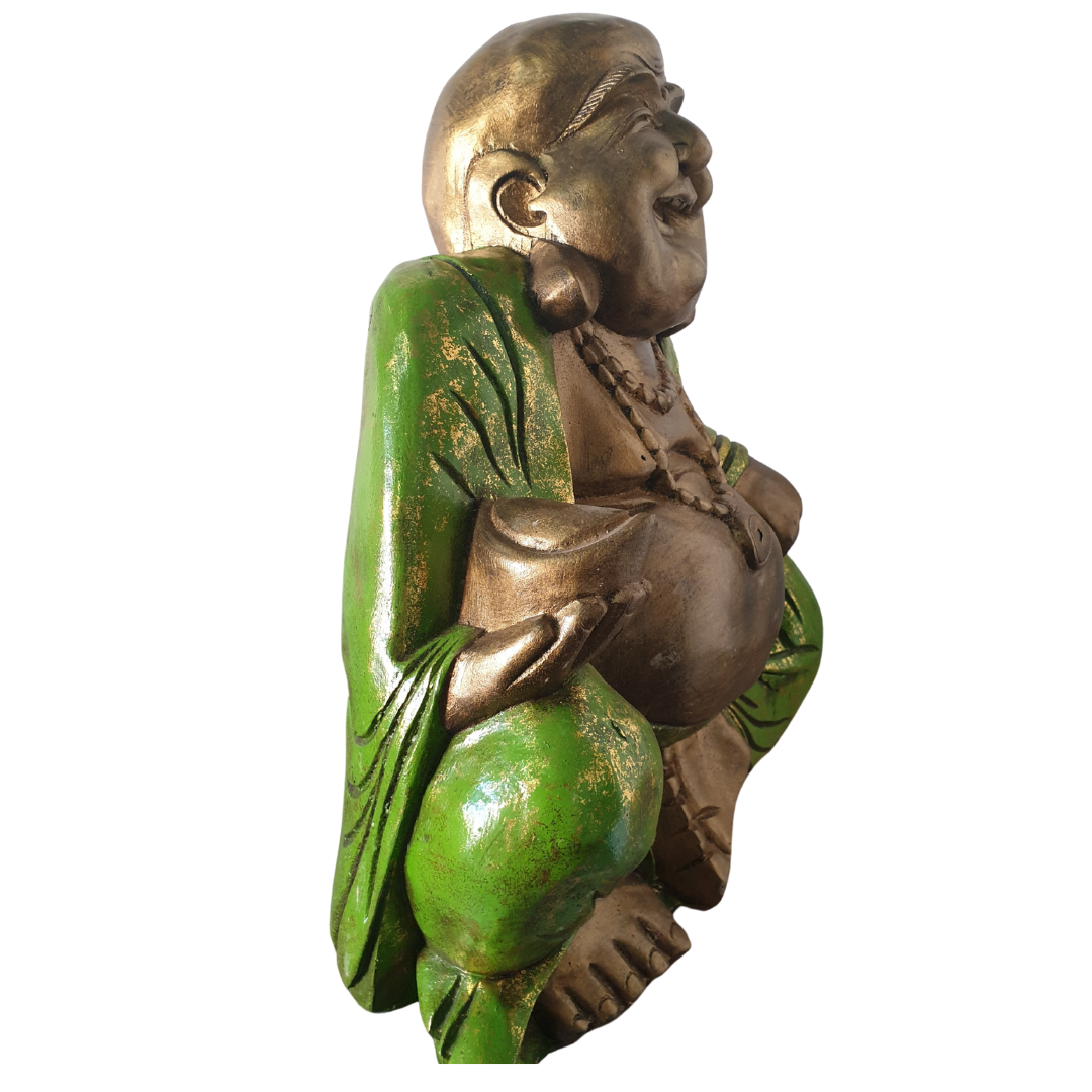 Green or White Happy Buddha