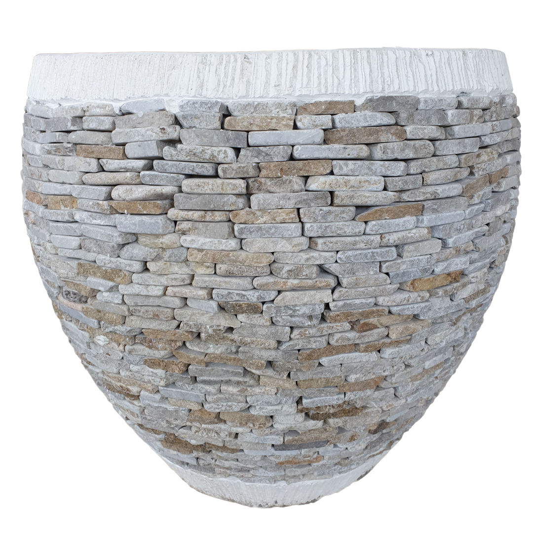 Garden Pot Marble & Onyx Stone