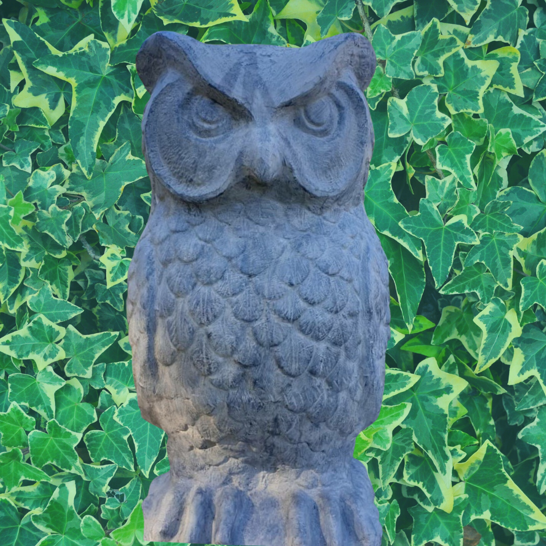 Owl Statue Spirited Bird Statue
