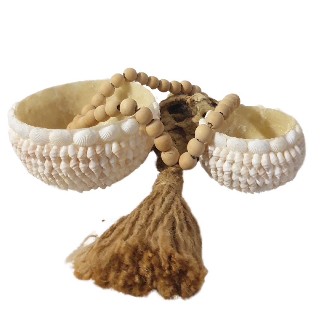 Shell Bowl Decor Set